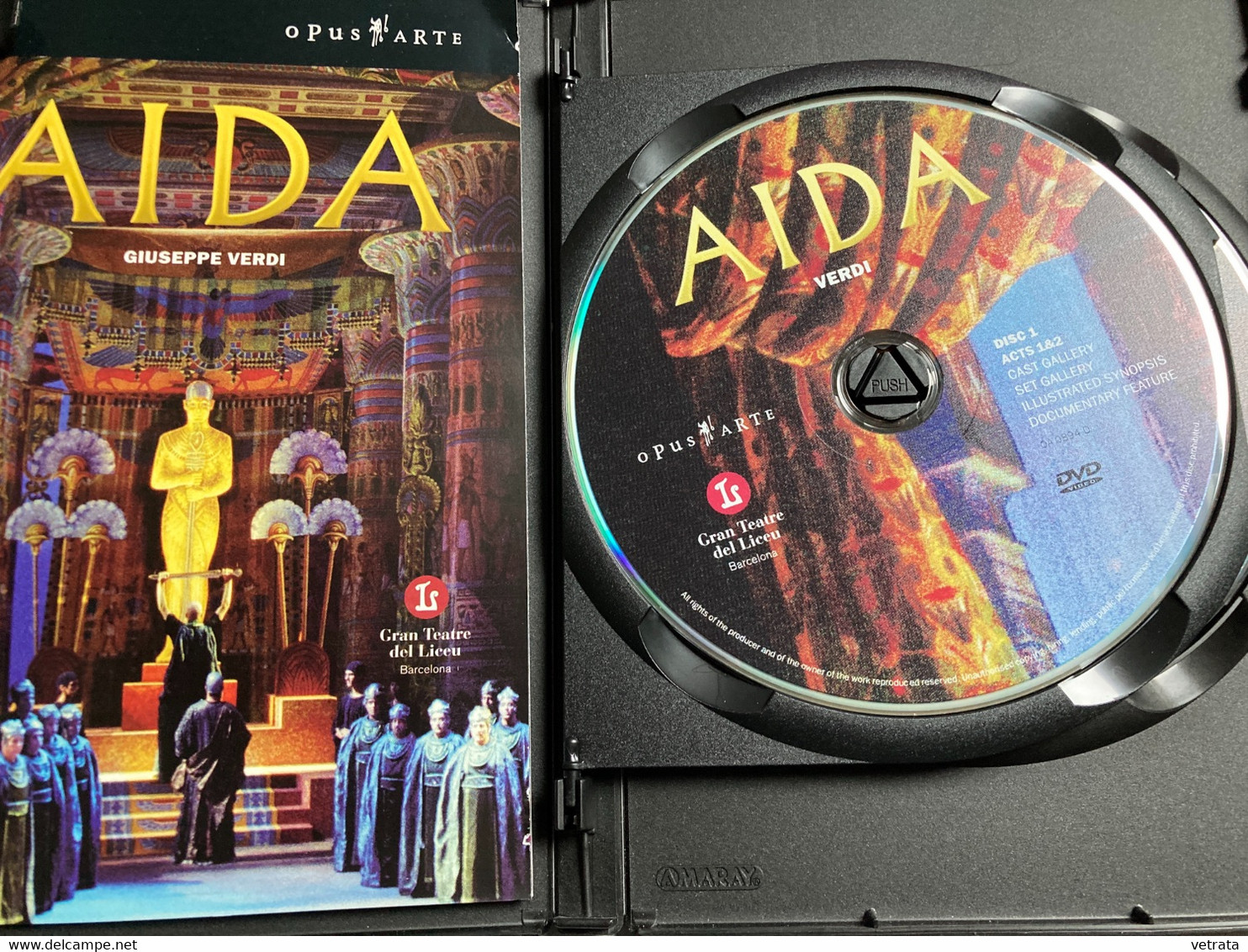 Verdi - Aida  (2 DVD - Dessi, Armiliato, Fiorillo, Scandiuzzi, Palatchi, Pons, Martinez, Barcelona Opera) Opus Arte - DVD Musicaux