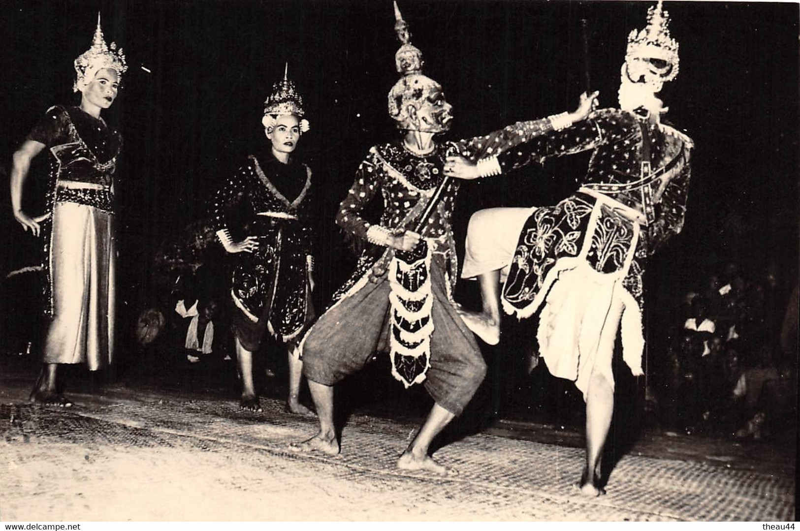 ¤¤  -  CAMBODGE   -  Carte-Photo   -  Danseuses     -  ¤¤ - Camboya