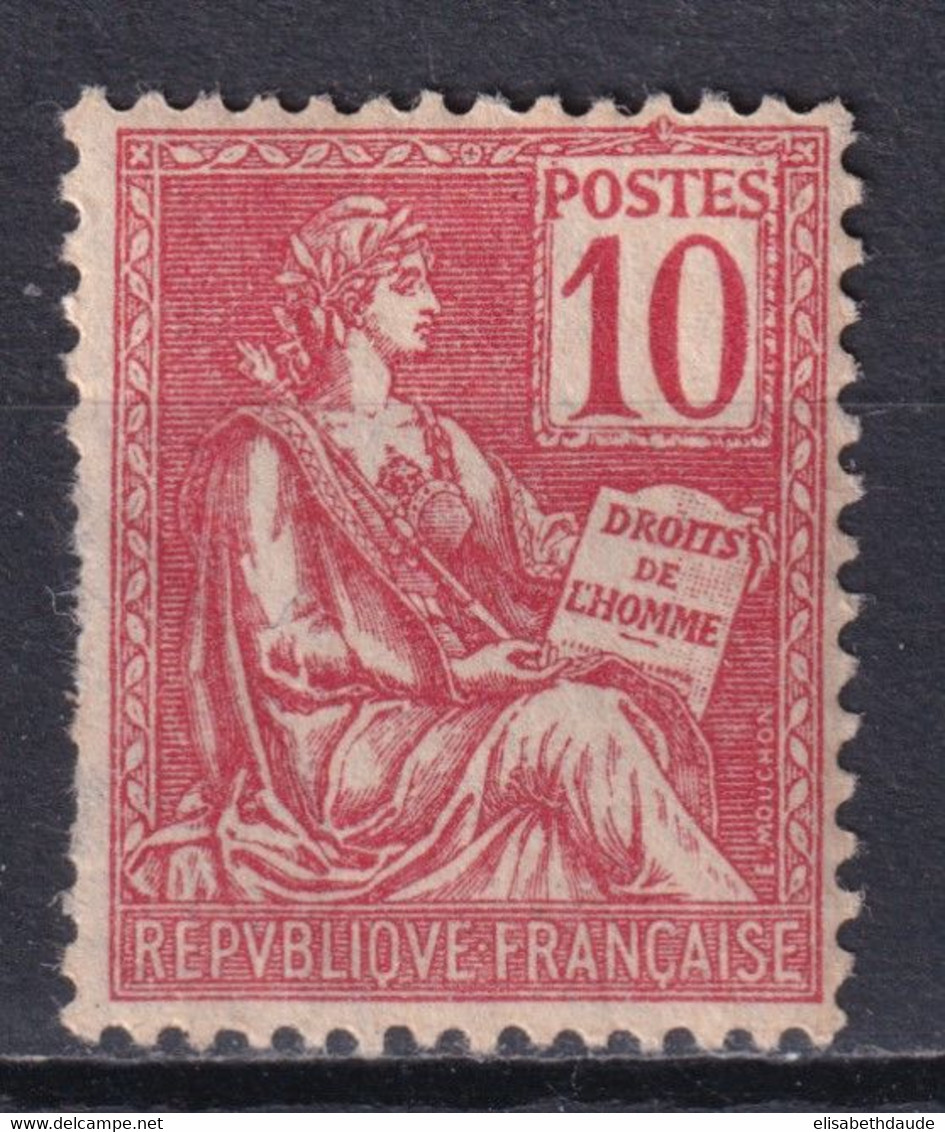 MOUCHON - YVERT N° 116 ** MNH DENTS COURTES ! - COTE = 250 EUR. - 1900-02 Mouchon