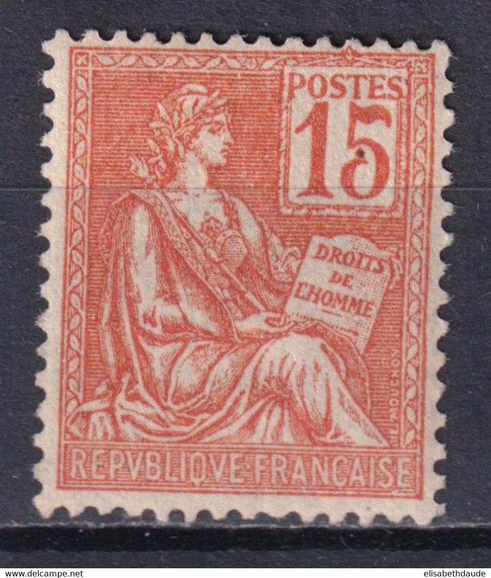 MOUCHON - YVERT N° 117 * MLH - COTE = 10 EUR. - 1900-02 Mouchon