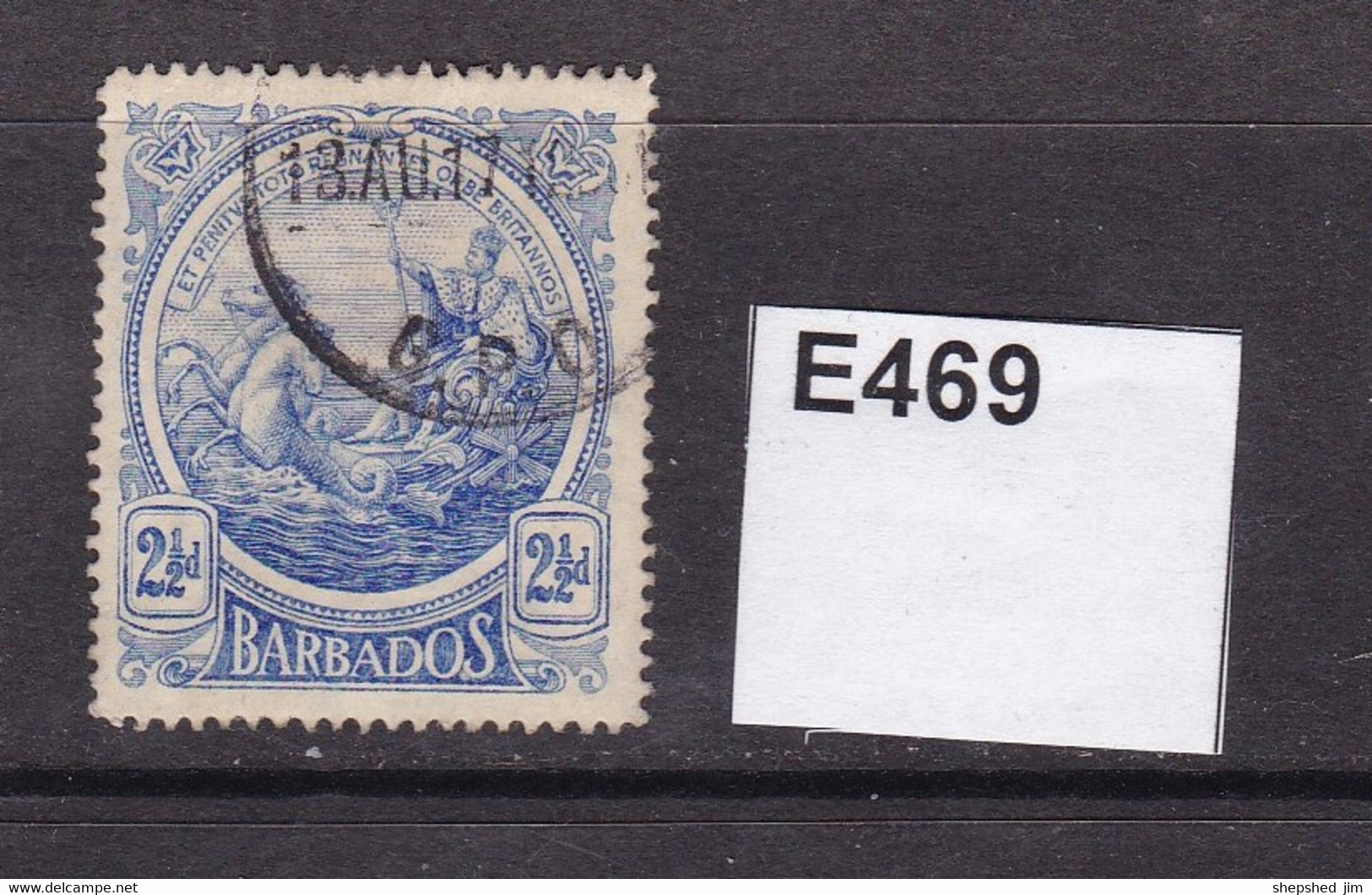 Barbados 1916 2½d - Barbados (...-1966)