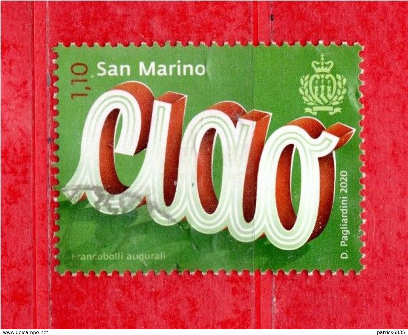 S.Marino ° 2020 -  Francobolli Augurali - CIAO  Usato - Used Stamps