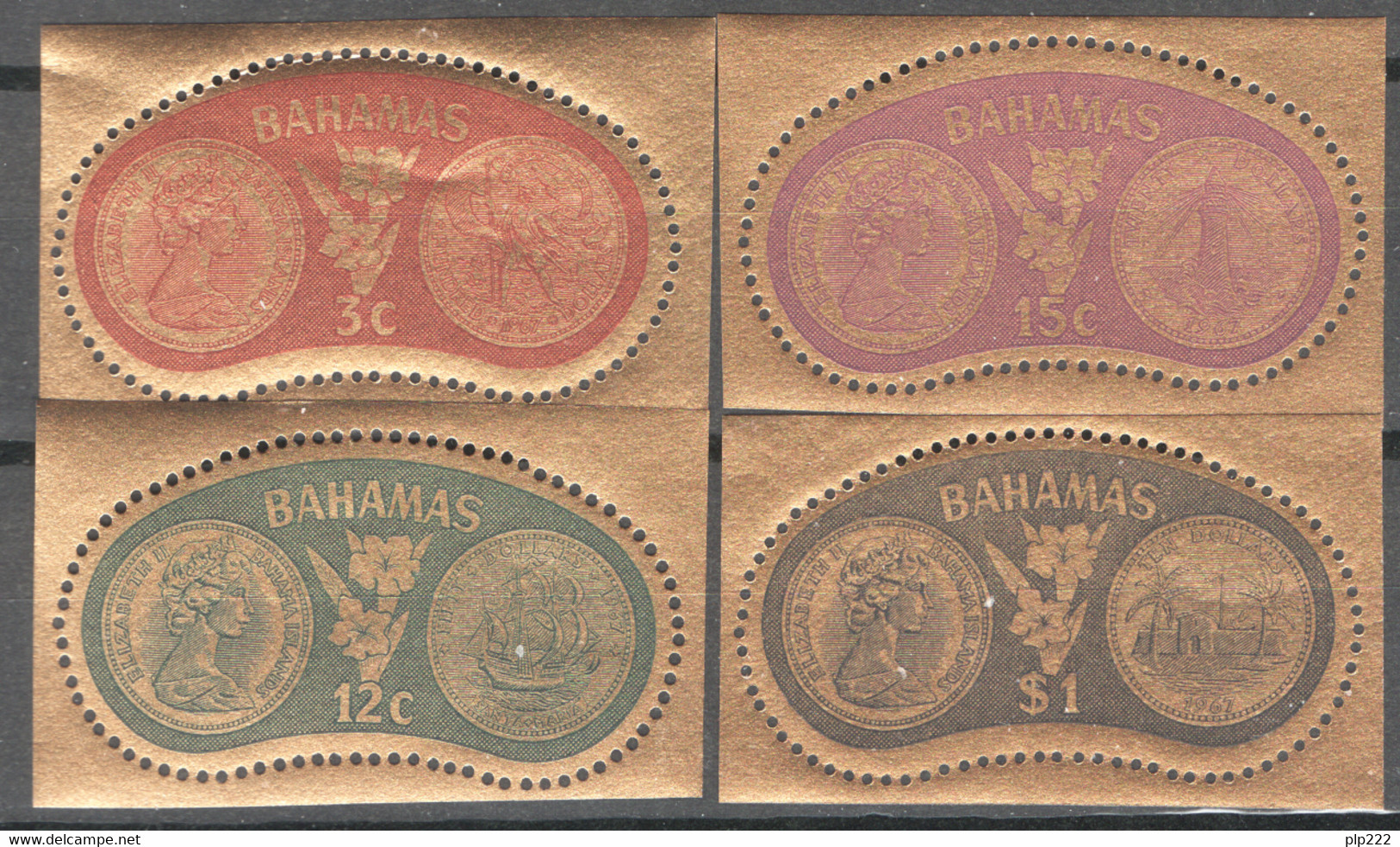 Bahamas 1968 Y.T.273/76 **/MNH VF - 1963-1973 Interne Autonomie