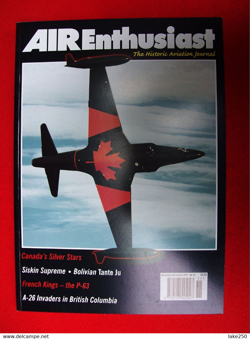 AIR ENTHUSIAST - N° 72 Del 1997  AEREI AVIAZIONE AVIATION AIRPLANES - Transports