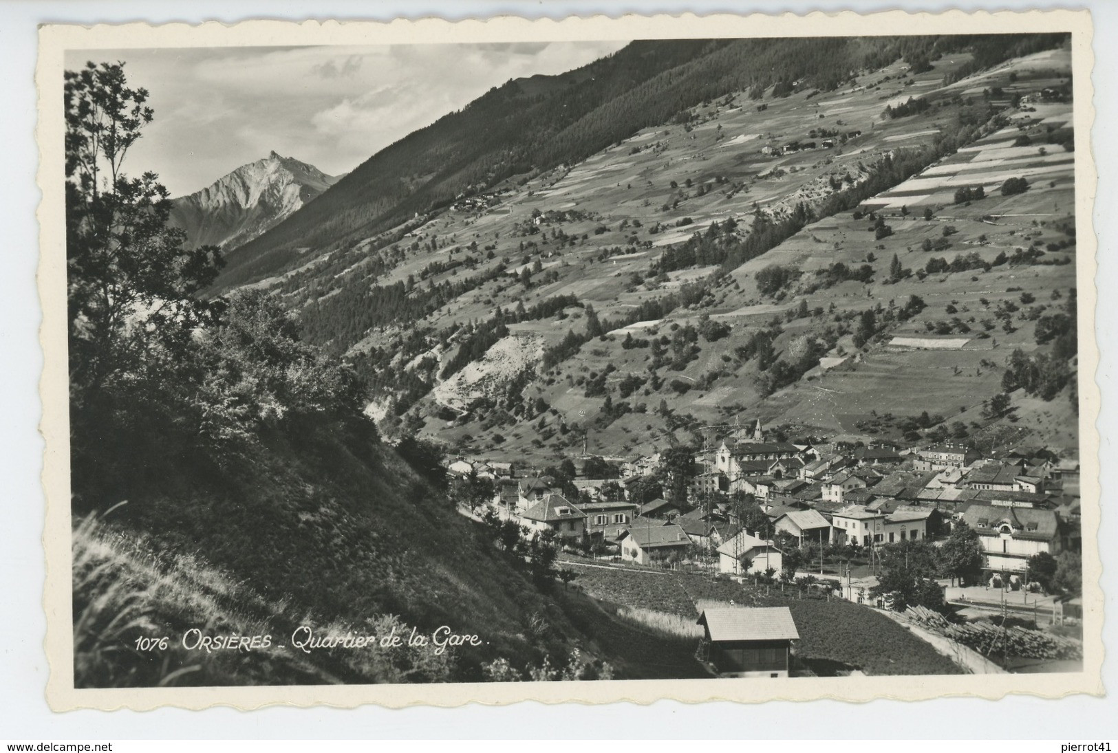 SUISSE - VALAIS - ORSIERES - Quartier De La Gare - Orsières