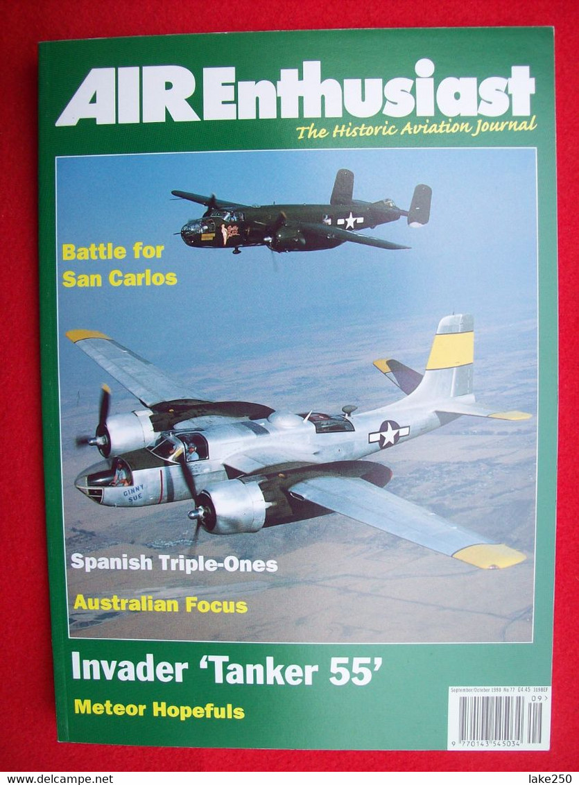 AIR ENTHUSIAST - N° 77  Del 1998  AEREI AVIAZIONE AVIATION AIRPLANES - Transports