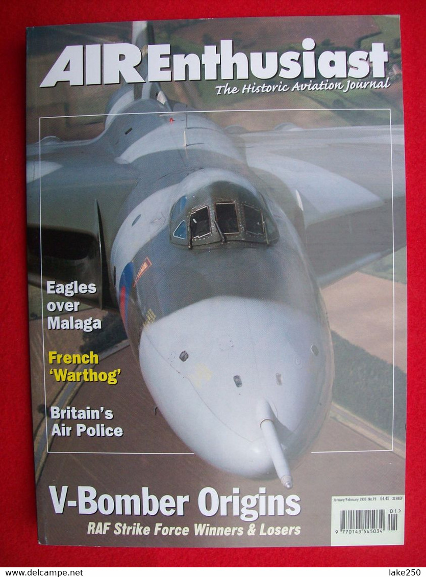 AIR ENTHUSIAST - N° 79  Del 1999  AEREI AVIAZIONE AVIATION AIRPLANES - Trasporti