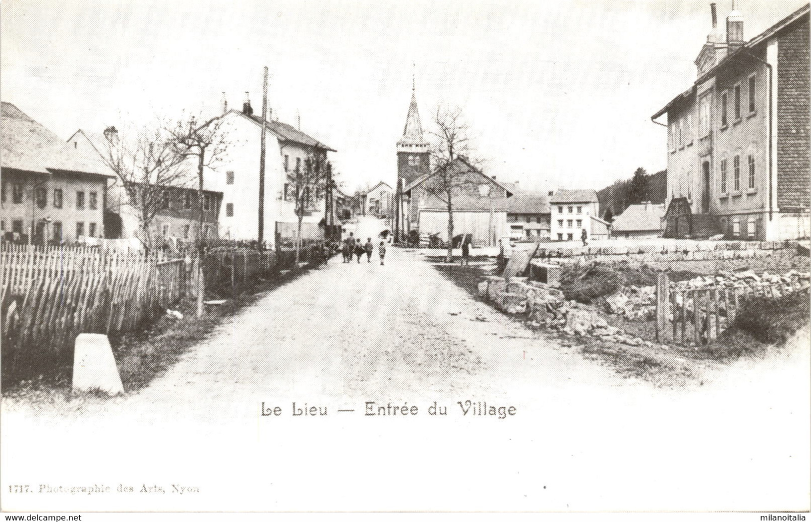 Le Lieu - Entree Du Village - Reproduktion (a) - Le Lieu