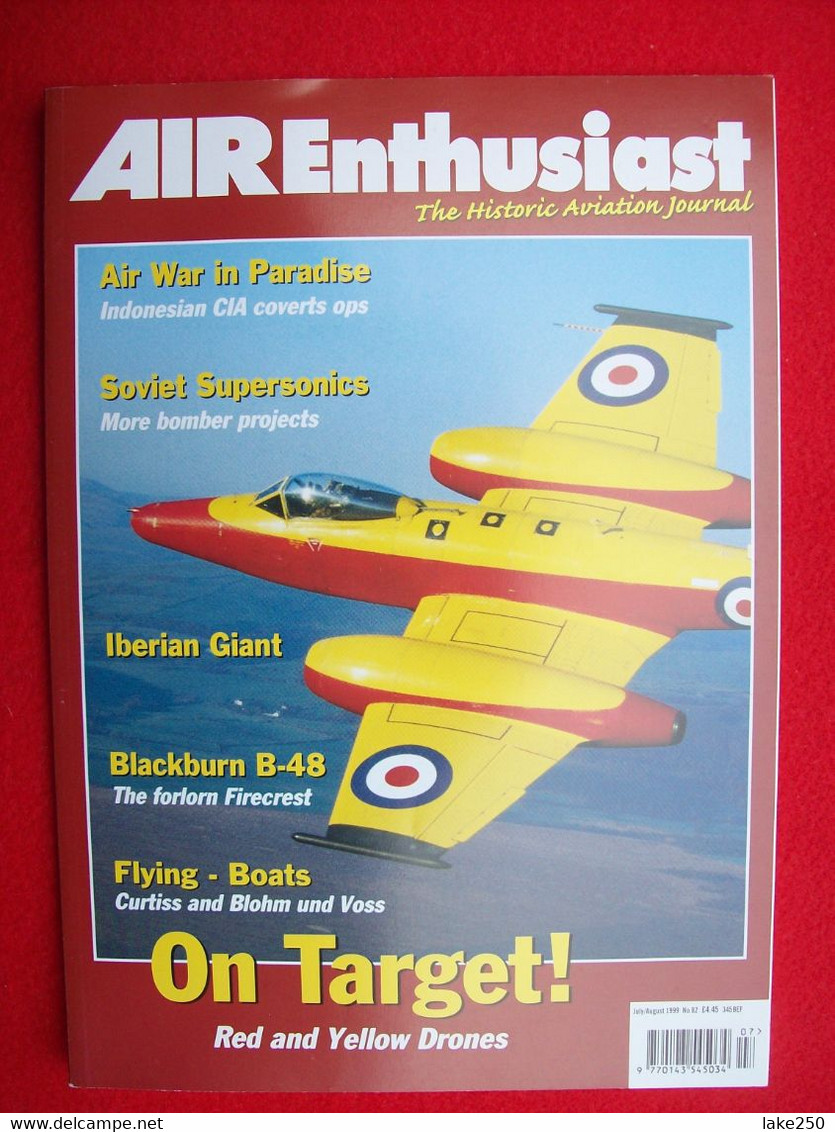 AIR ENTHUSIAST - N° 82  Del 1999  AEREI AVIAZIONE AVIATION AIRPLANES - Verkehr