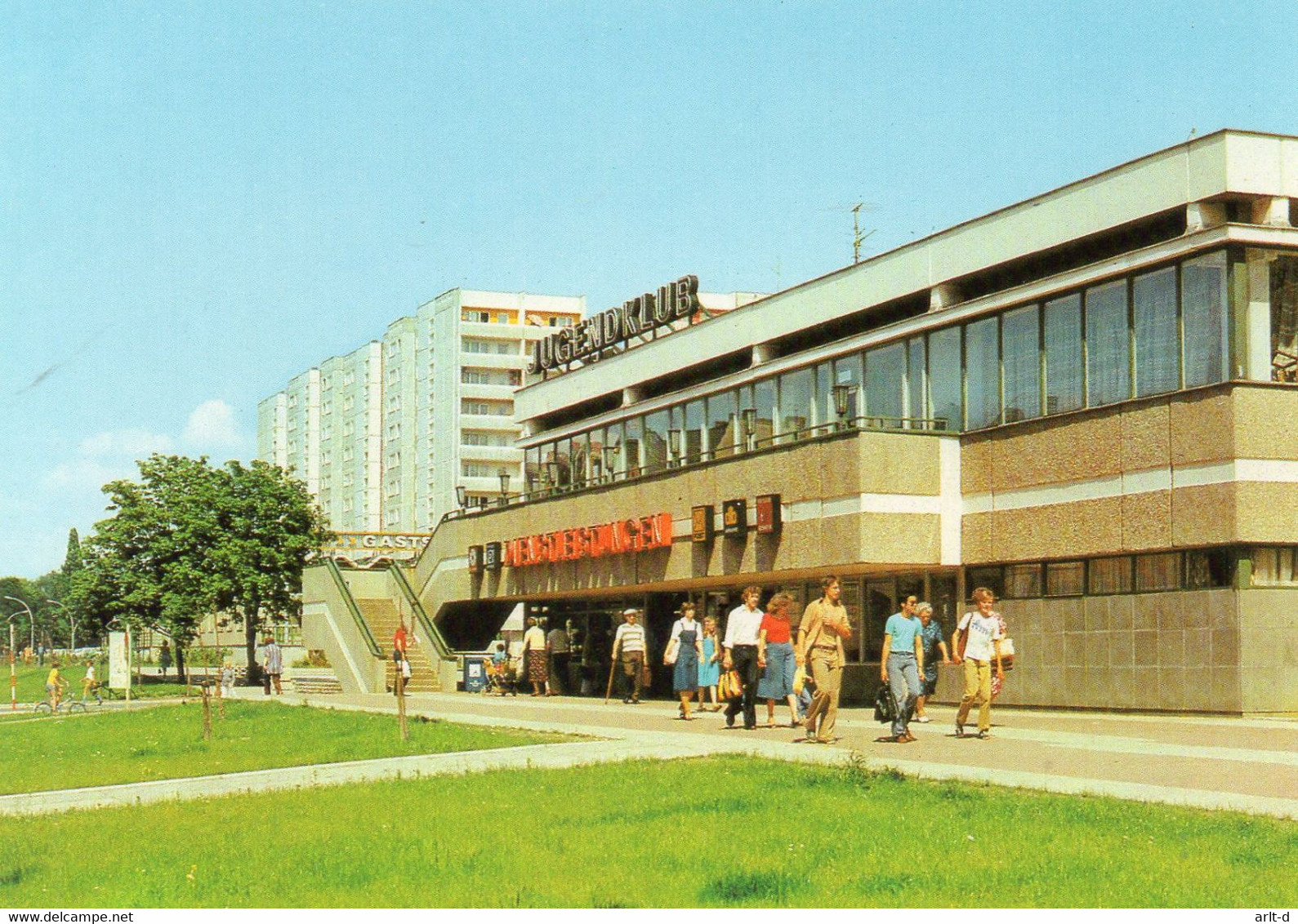 DC1993 - Ak BERLIN Jugendklub Greifswalder Straße - Hohenschönhausen