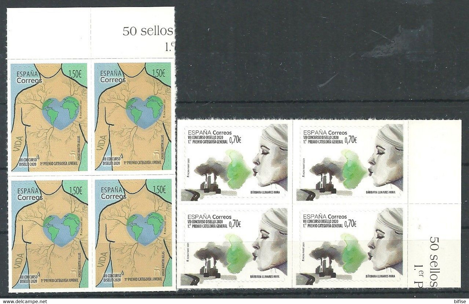 ESPAÑA 2021 - Disello - Categorias General Y Juvenil ** MNH - Andere & Zonder Classificatie