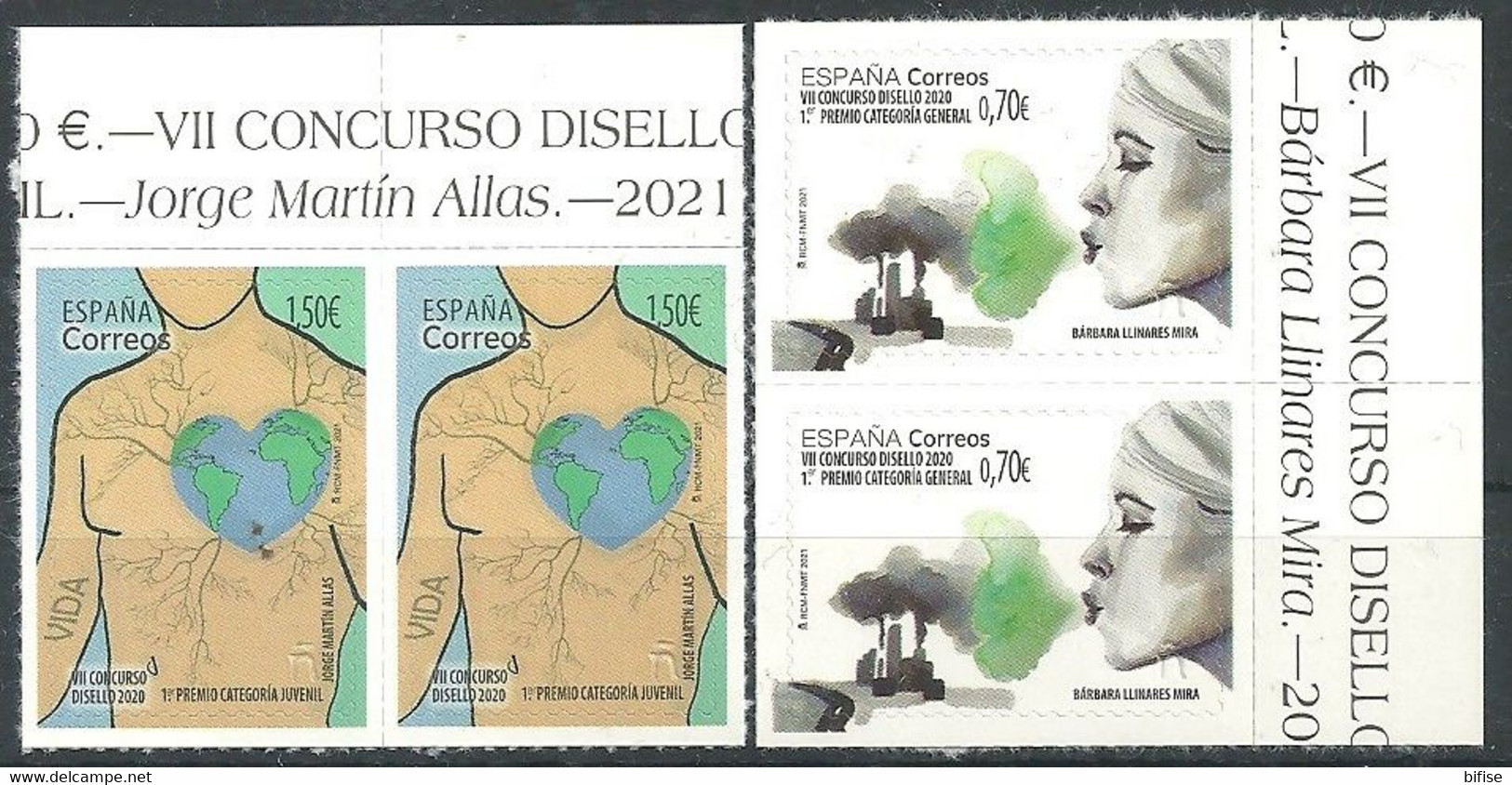 ESPAÑA 2021 - Disello - Categorias General Y Juvenil ** MNH - Altri & Non Classificati