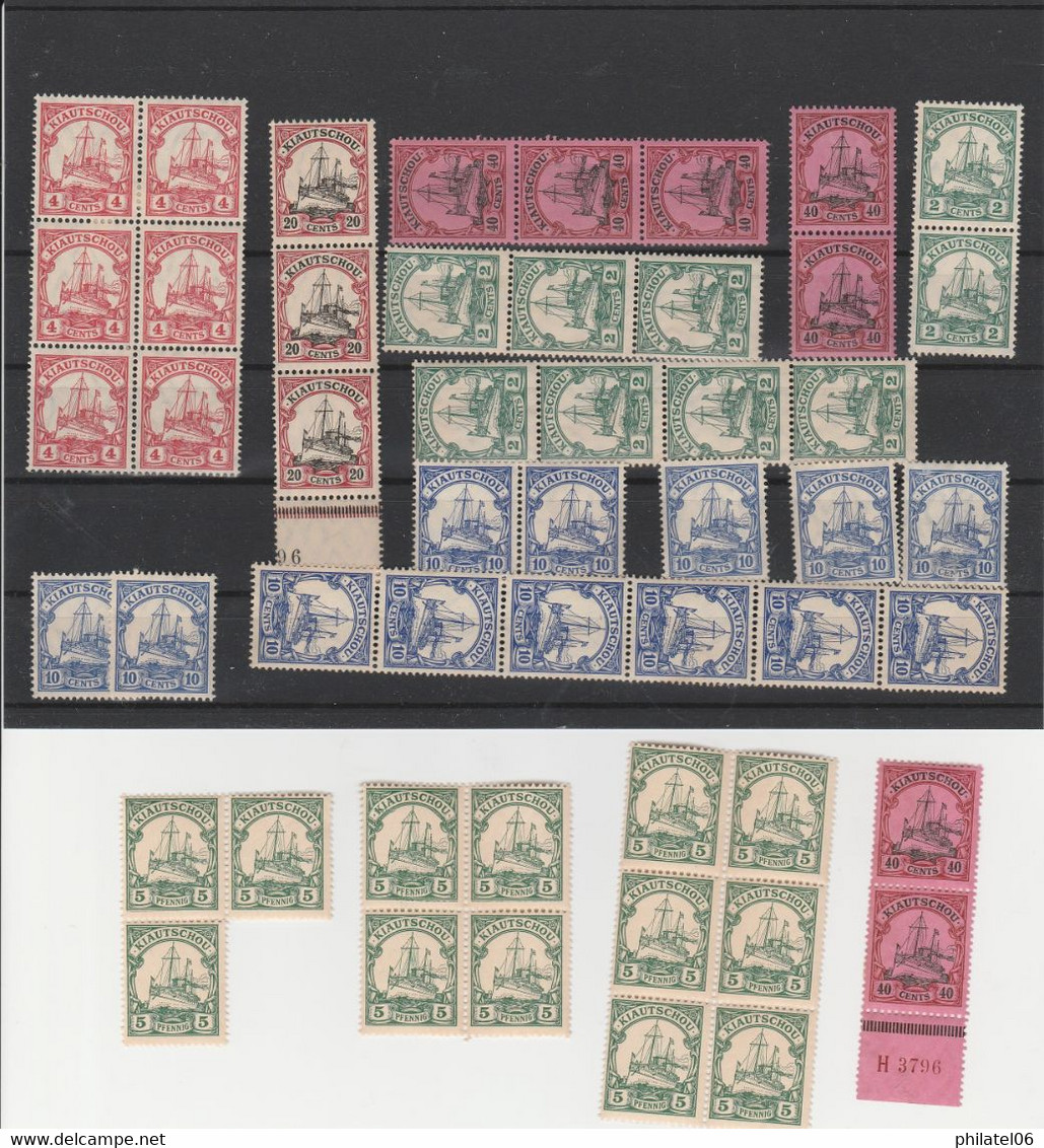 CHINA   FRENCH AND  GERMAN OFFICE IN CHINA AND  KIAUTSCHOU  MANY MNH** - Ungebraucht