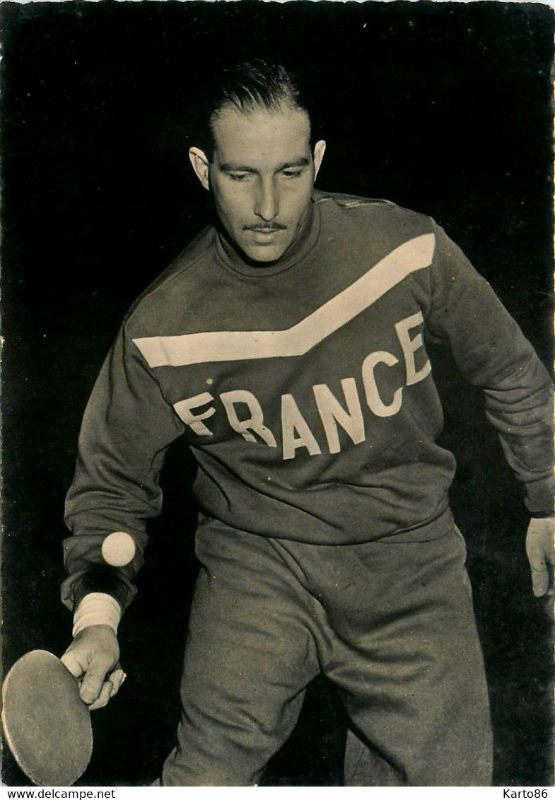 Tennis De Table * Ping Pong * Guy AMOURETTI Pongiste Français Né à Remiremont * Sport - Tafeltennis