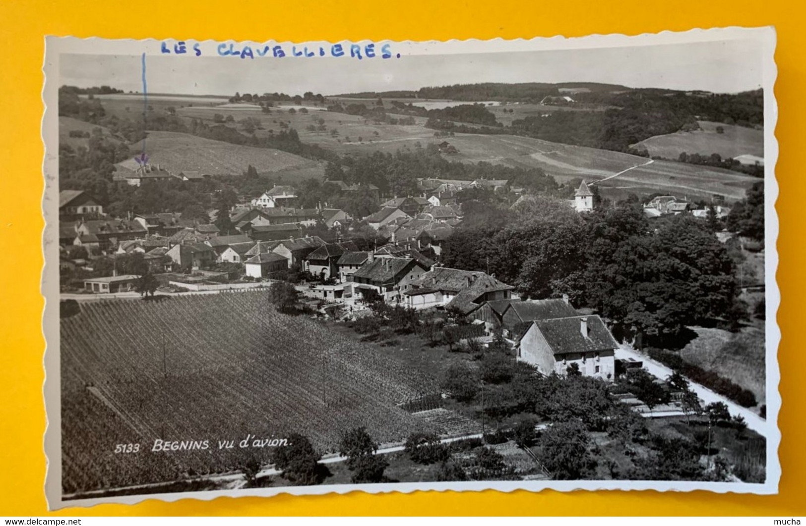 13355 - Begnins Vue D'avion 1947 - Begnins