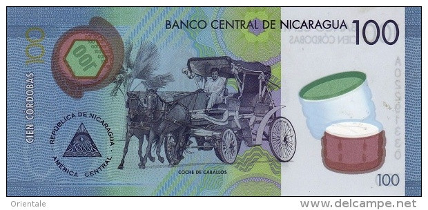 NICARAGUA P. 212a 100 C 2014 UNC - Nicaragua