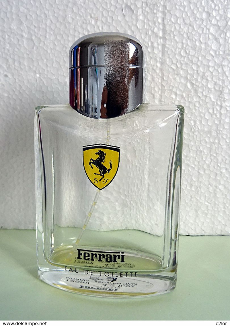 Flacon "FERRARI"  Eau De Toilette 125 Ml VIDE/EMPTY Pour Collection - Flacons (vides)