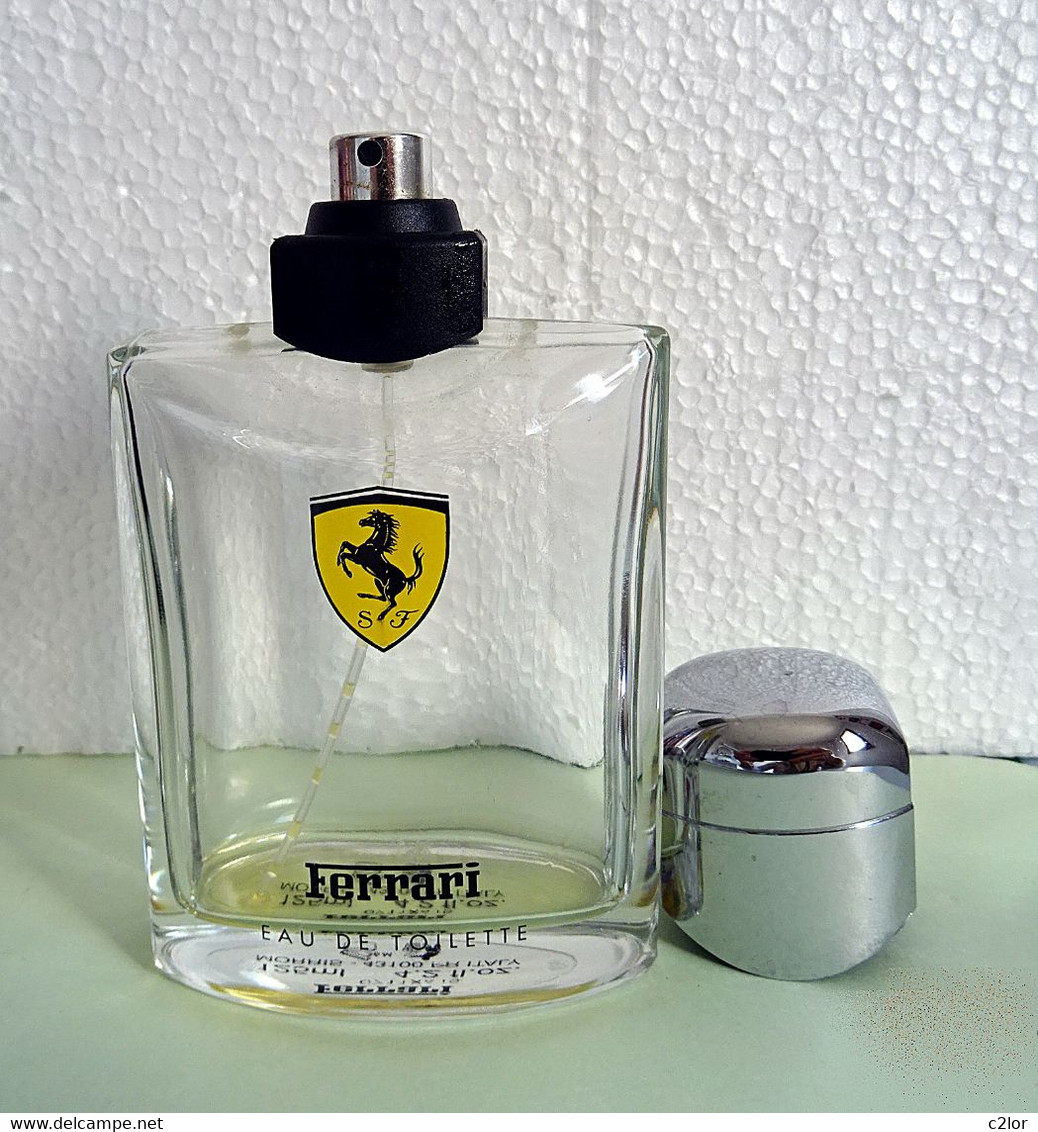 Flacon "FERRARI"  Eau De Toilette 125 Ml VIDE/EMPTY Pour Collection - Flacons (vides)