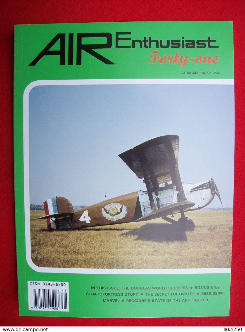 AIR ENTHUSIAST - N° 41  Del 1989  AEREI AVIAZIONE AVIATION AIRPLANES - Verkehr