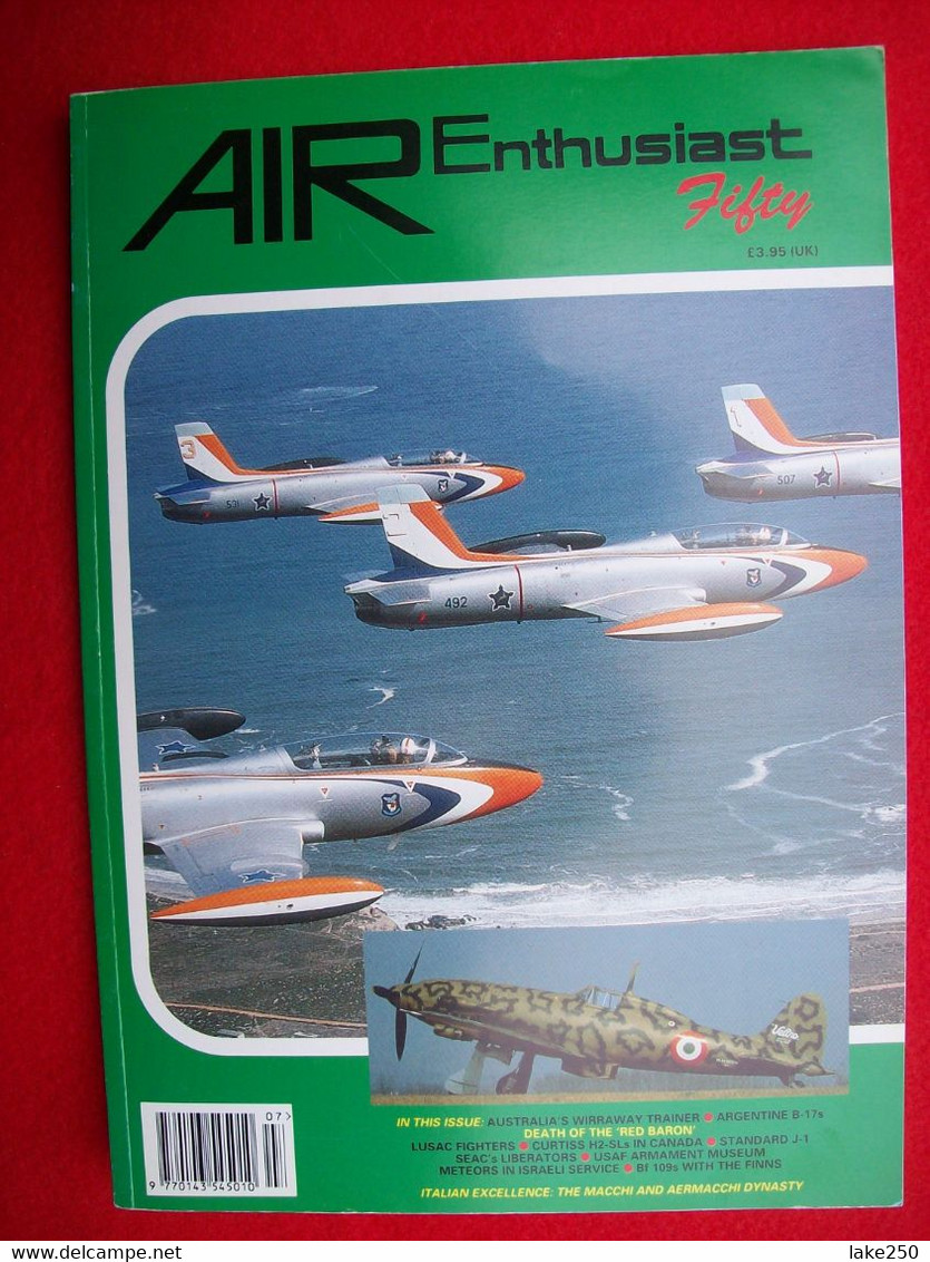AIR ENTHUSIAST - N° 50  Del 1993  AEREI AVIAZIONE AVIATION AIRPLANES - Transportation