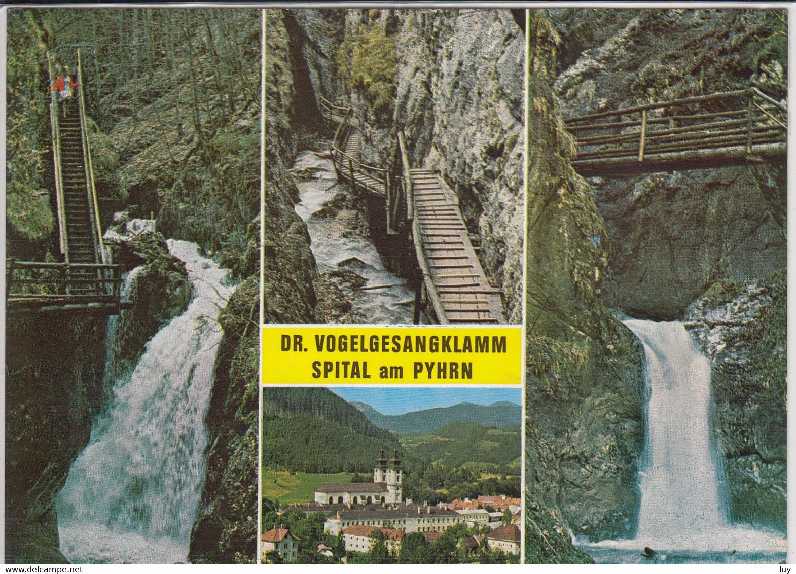 SPITAL Am PYHRN, Dr. Vogelgesangklamm, Canyon,  Gel. - Spital Am Phyrn