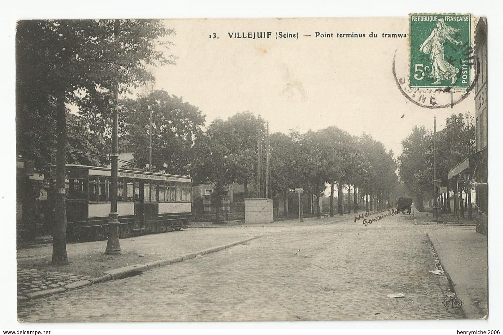 94 Villejuif Point Terminus Du Tramway - Villejuif