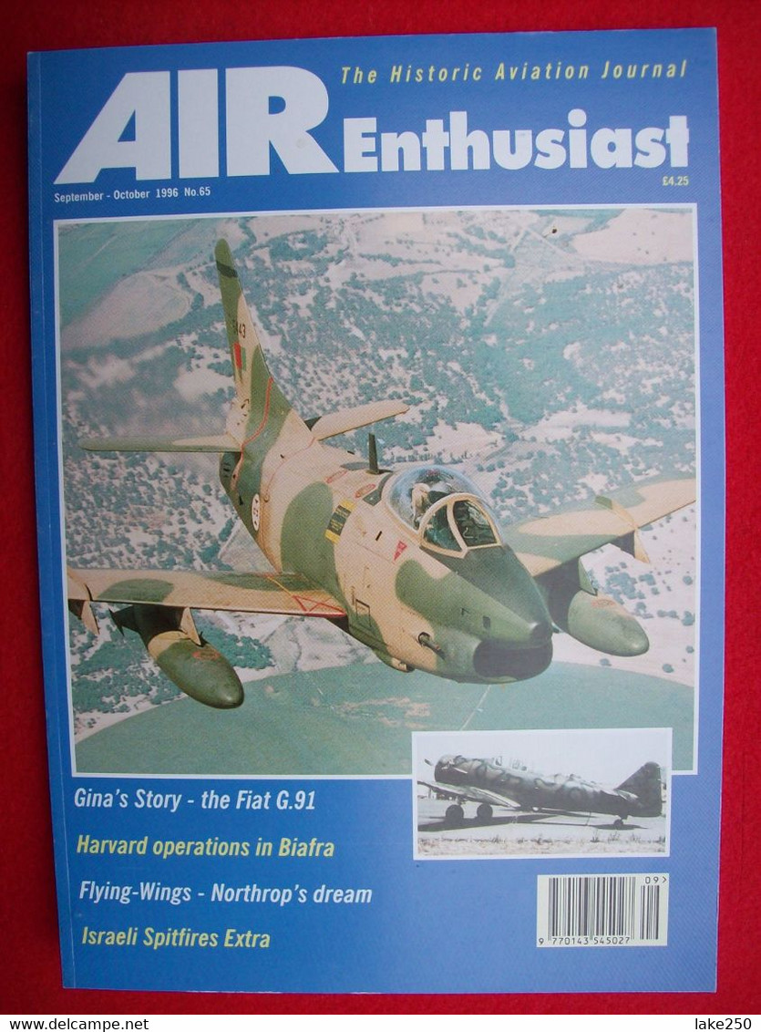 AIR ENTHUSIAST - N° 65 Del 1996  AEREI AVIAZIONE AVIATION AIRPLANES - Trasporti