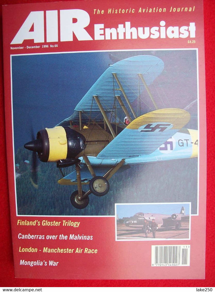 AIR ENTHUSIAST - N° 66 Del 1996  AEREI AVIAZIONE AVIATION AIRPLANES - Transports