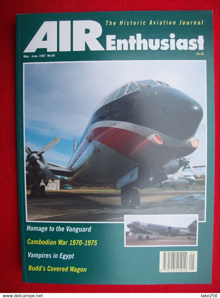 AIR ENTHUSIAST - N° 69  Del 1997  AEREI AVIAZIONE AVIATION AIRPLANES - Transports