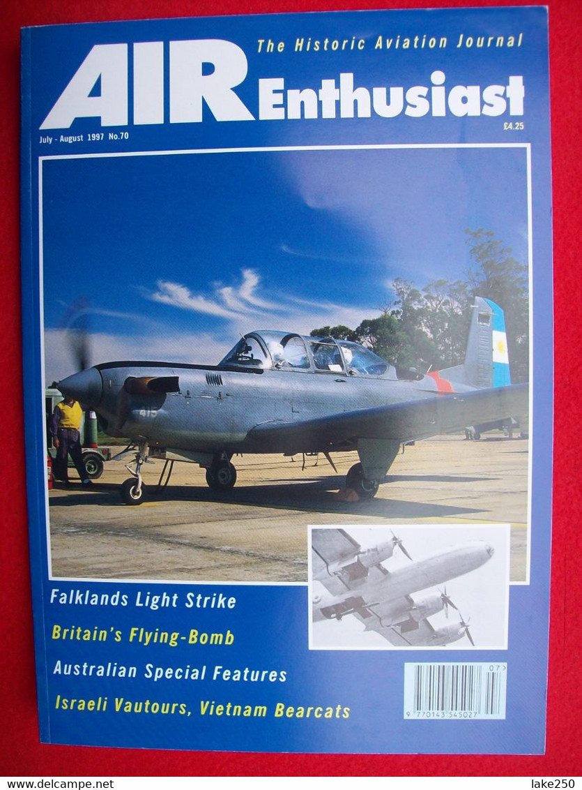 AIR ENTHUSIAST - N° 70  Del 1997  AEREI AVIAZIONE AVIATION AIRPLANES - Verkehr