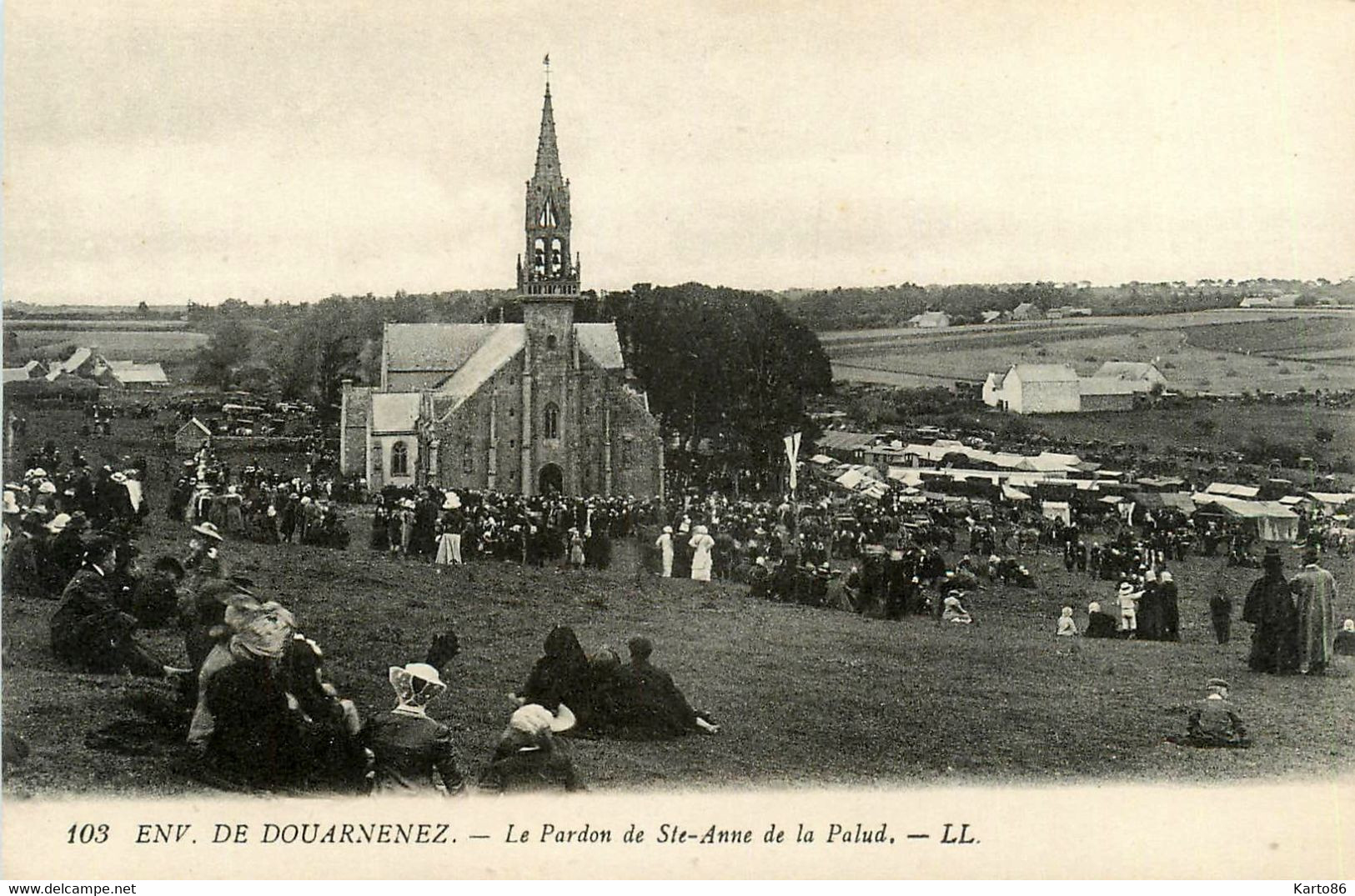 Plonévez Porzay * Pardon De Ste Anne La Palud * Vue Générale * Fête Religieuse * Environs De Douarnenez - Plonévez-Porzay