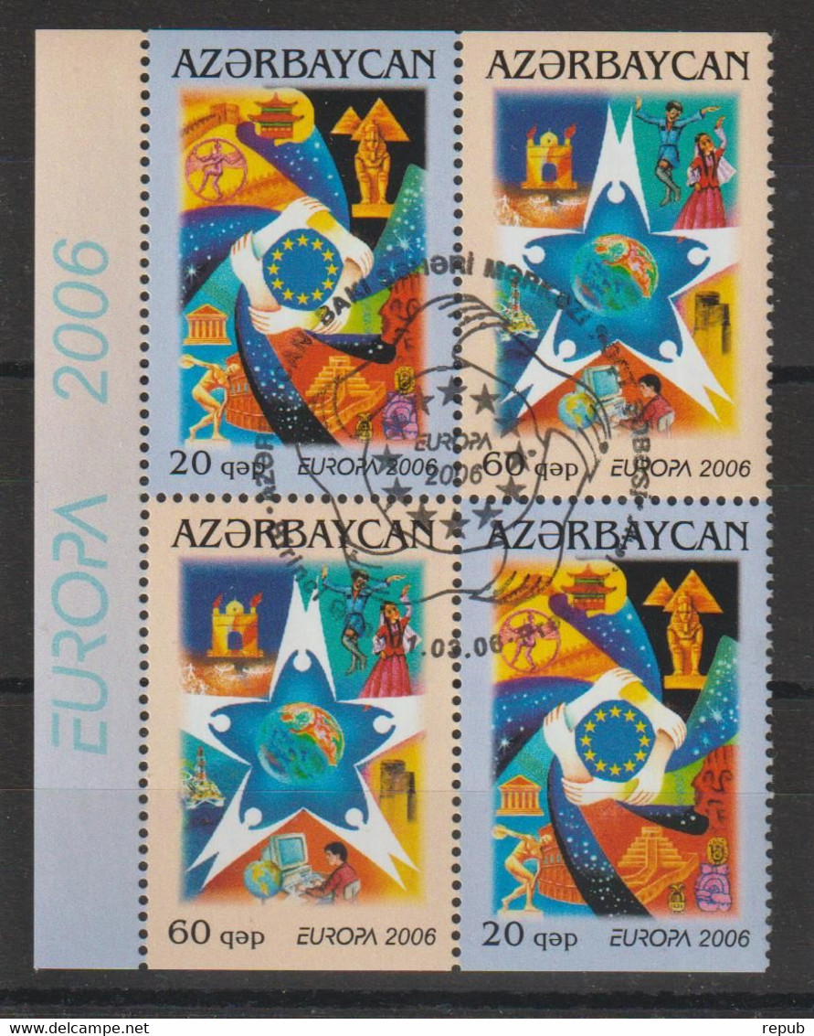 Europa 2006 Azerbadjan 538a Et 539a Oblit. Used - 2006