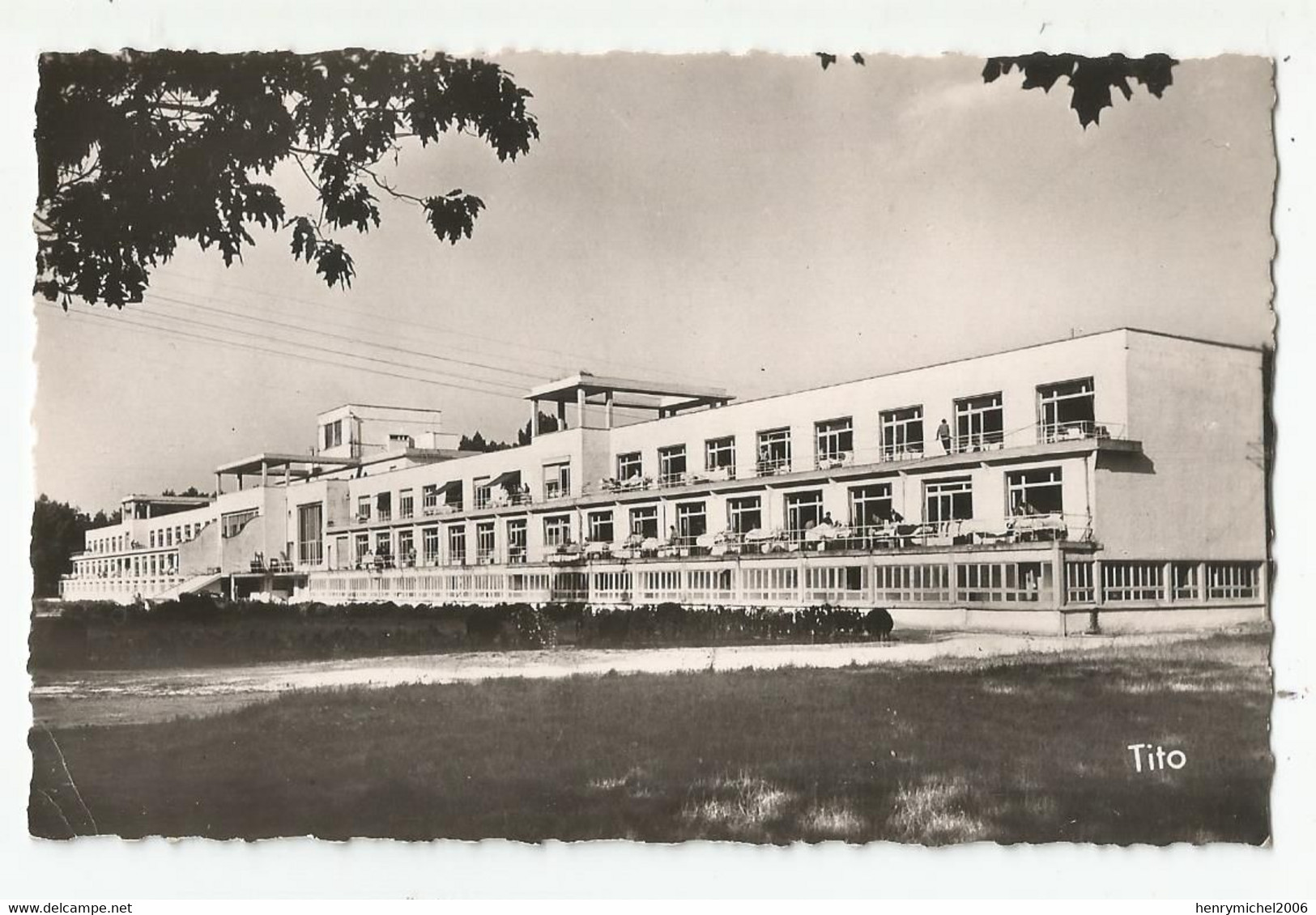 33 Pessac Sanatorium De Haut Leveque Façade Est Ed Berjaud Bordeaux - Pessac