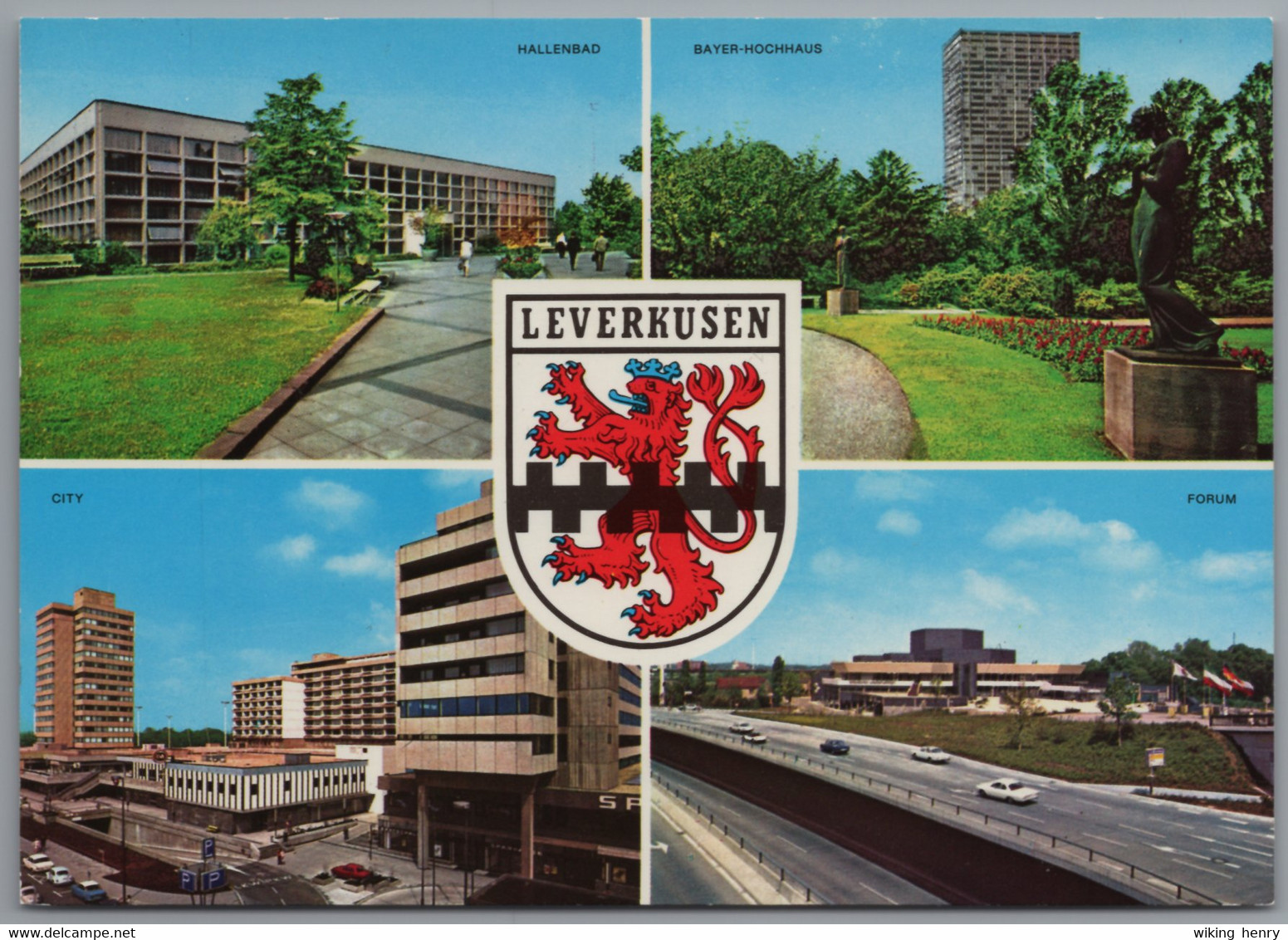 Leverkusen - Mehrbildkarte 4 - Leverkusen