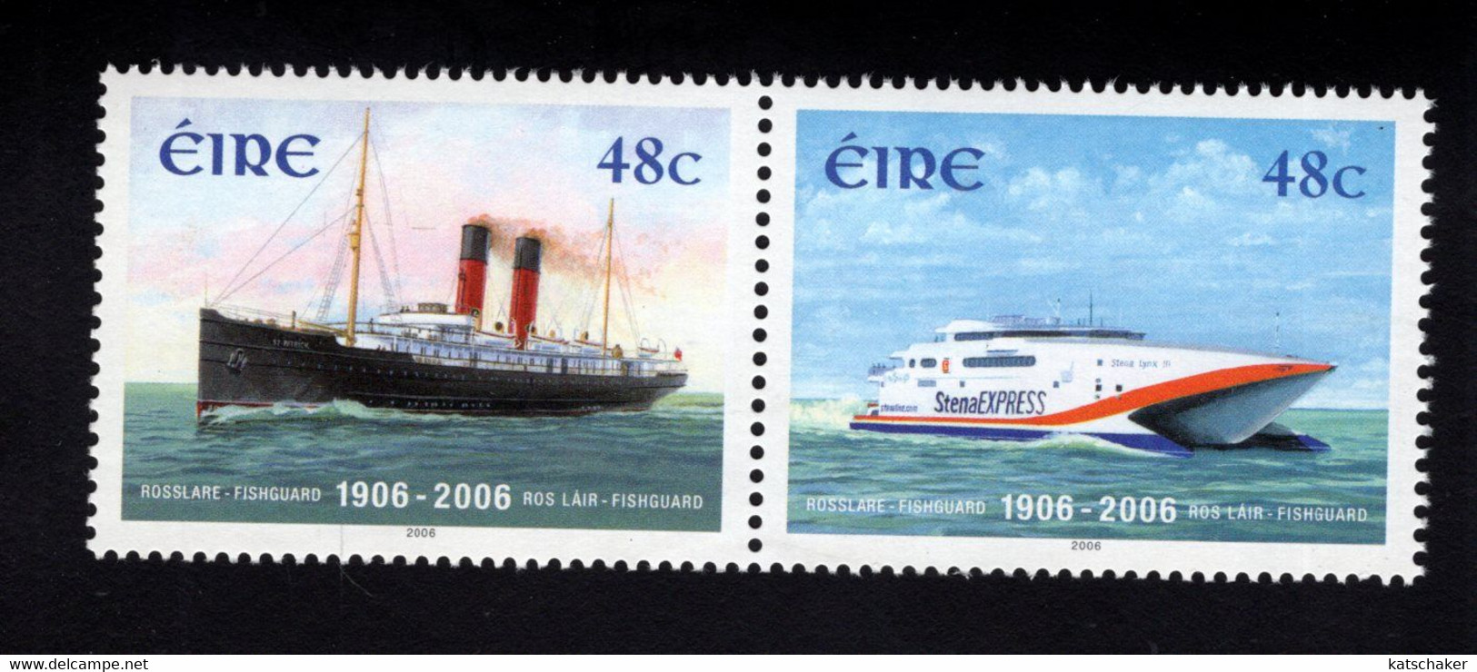 1213334499 2006 SCOTT 1671A POSTFRIS MINT NEVER HINGED  (XX)  ROSSLARE FISHGUARD FERRY SERVICE - SHIPS - Andere & Zonder Classificatie