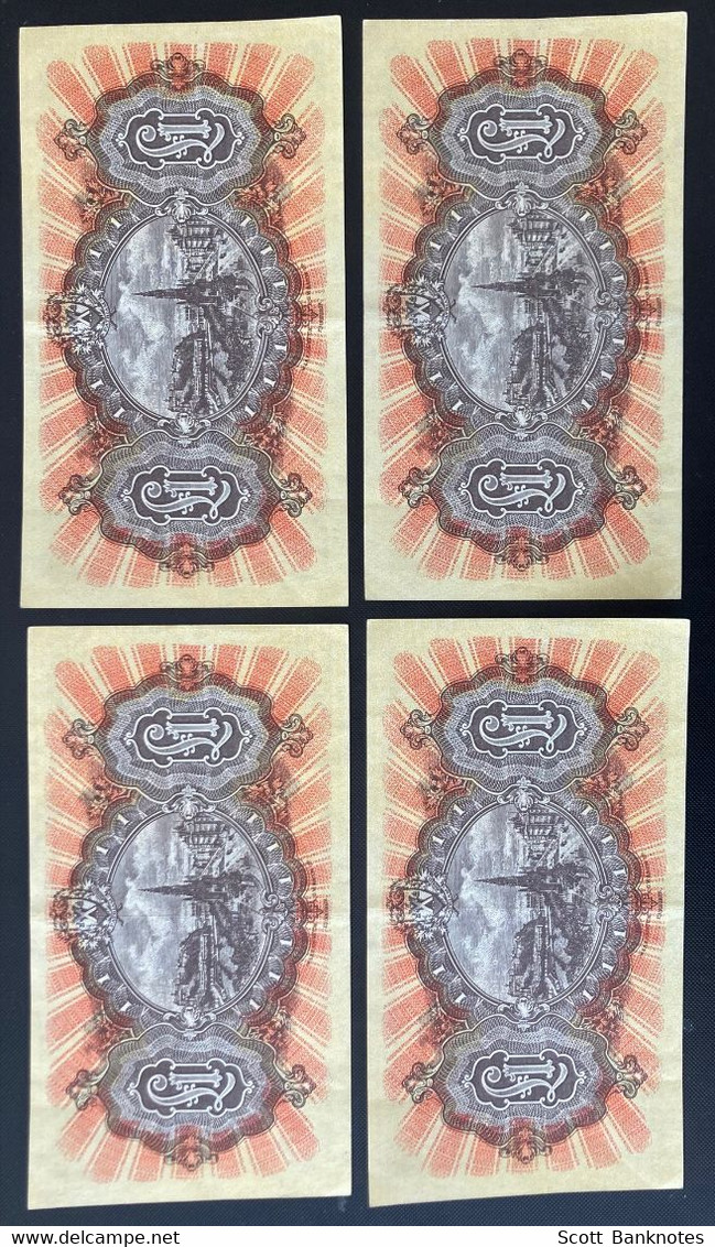 4 x Consecutive 1959 National Bank of Scotland