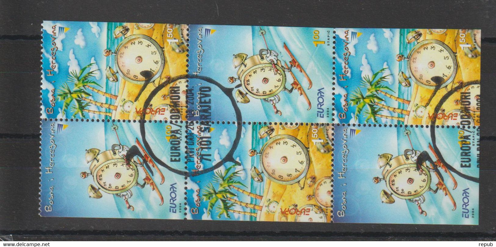 Europa 2004 Bosnie Herzegovine 434a Et 435a Oblit. Used - 2004