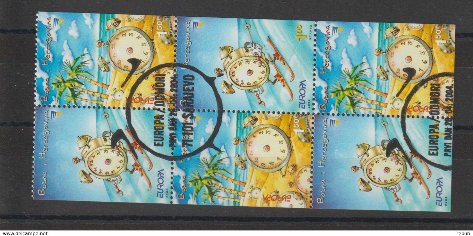 Europa 2004 Bosnie Herzegovine 434a Et 435a Oblit. Used - 2004