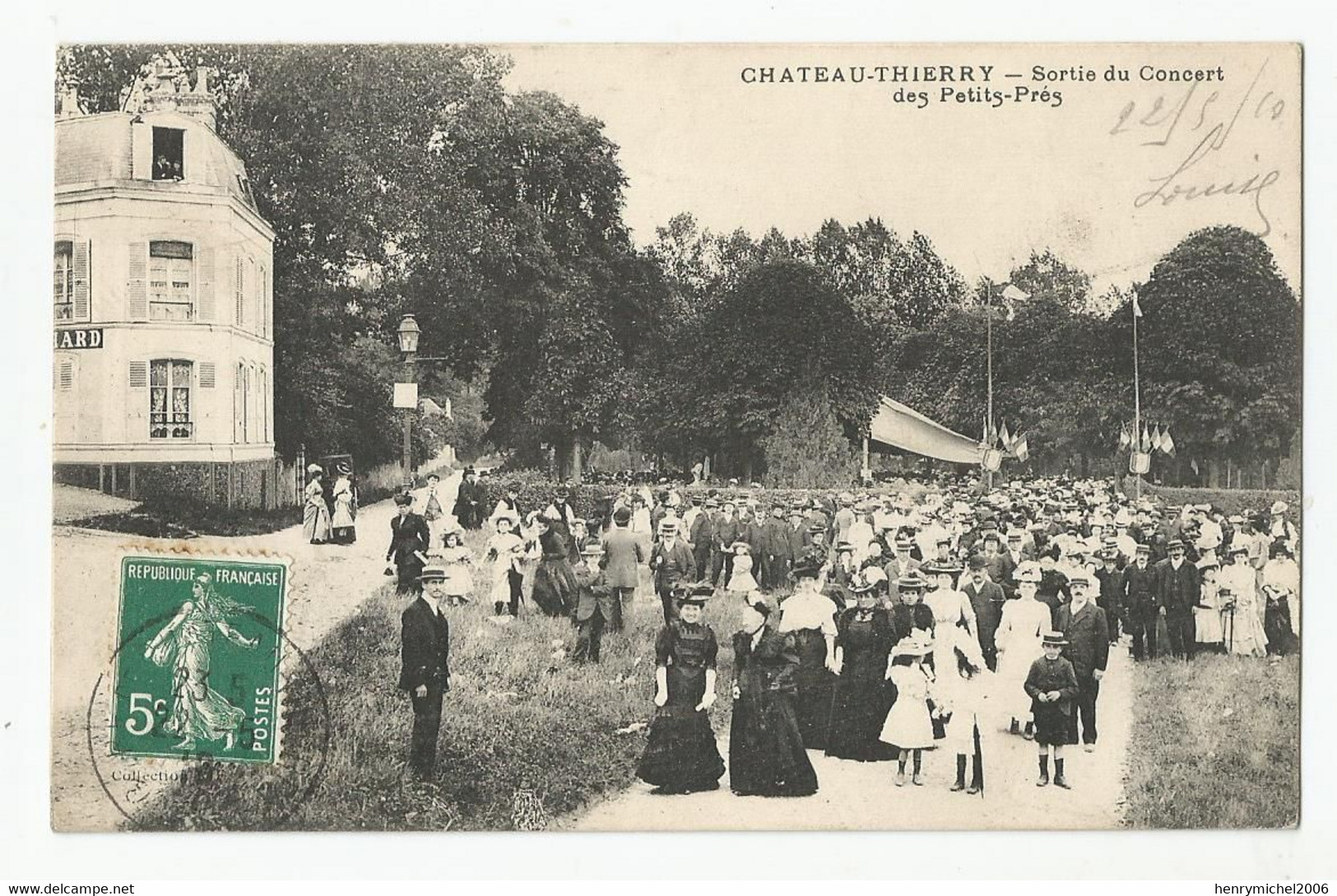 02 Aisne Chateau Thierry Sortie Du Concert Des Petits Prés - Chateau Thierry