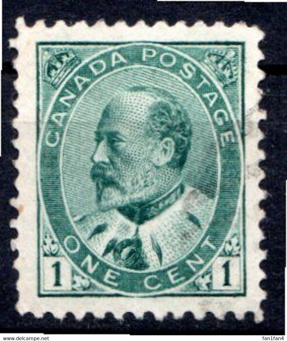 CANADA - (Dominion - Colonie Britannique) - 1903-09 - N° 78 - 1 C. Vert - (Edouard VII) - Unused Stamps