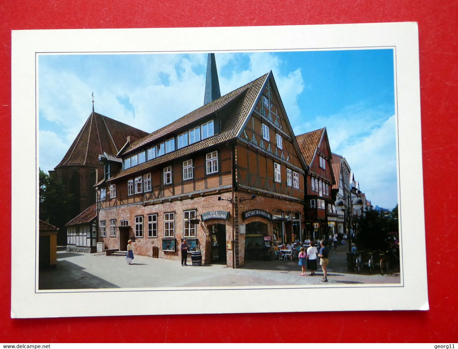 Uelzen - Dat Nige Hus - Ratsweinhandlung - Wein - Und Bierkeller - Großformat - Uelzen