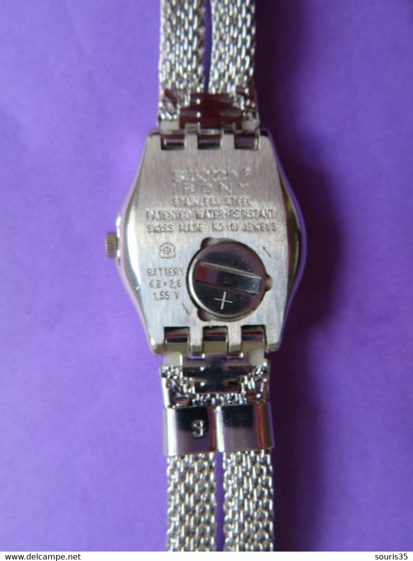 Montre SWATCH Irony Etat Neuf Bracelet Double Métal 2000 - Orologi Moderni