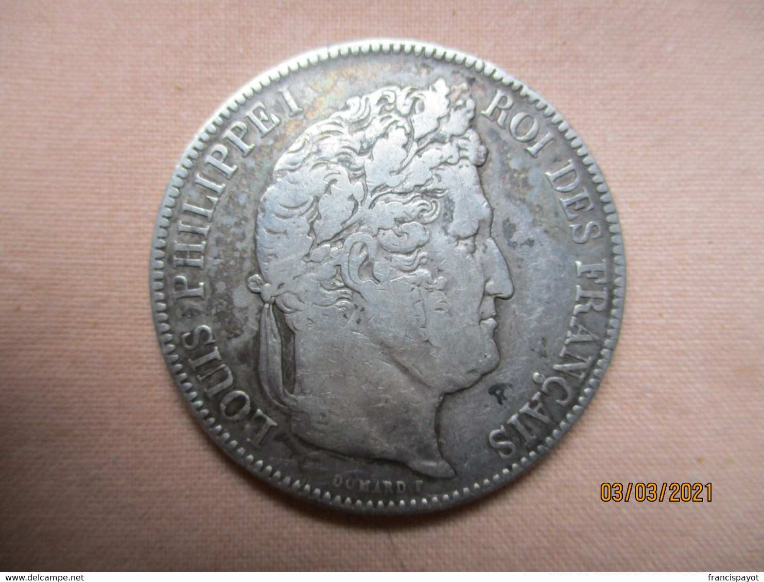 France 5 Francs 1840 BB - Andere & Zonder Classificatie