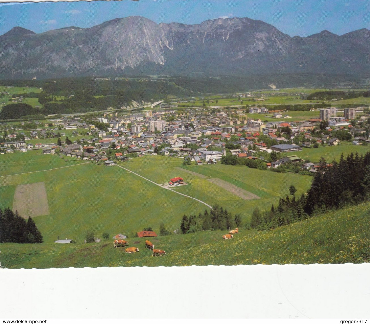 1314) 6300 WÖRGL - Tirol - Freizeitzentrum Gegen ANGERBERG - Blick Vom HENNERSBERG Auf ORt - Wörgl