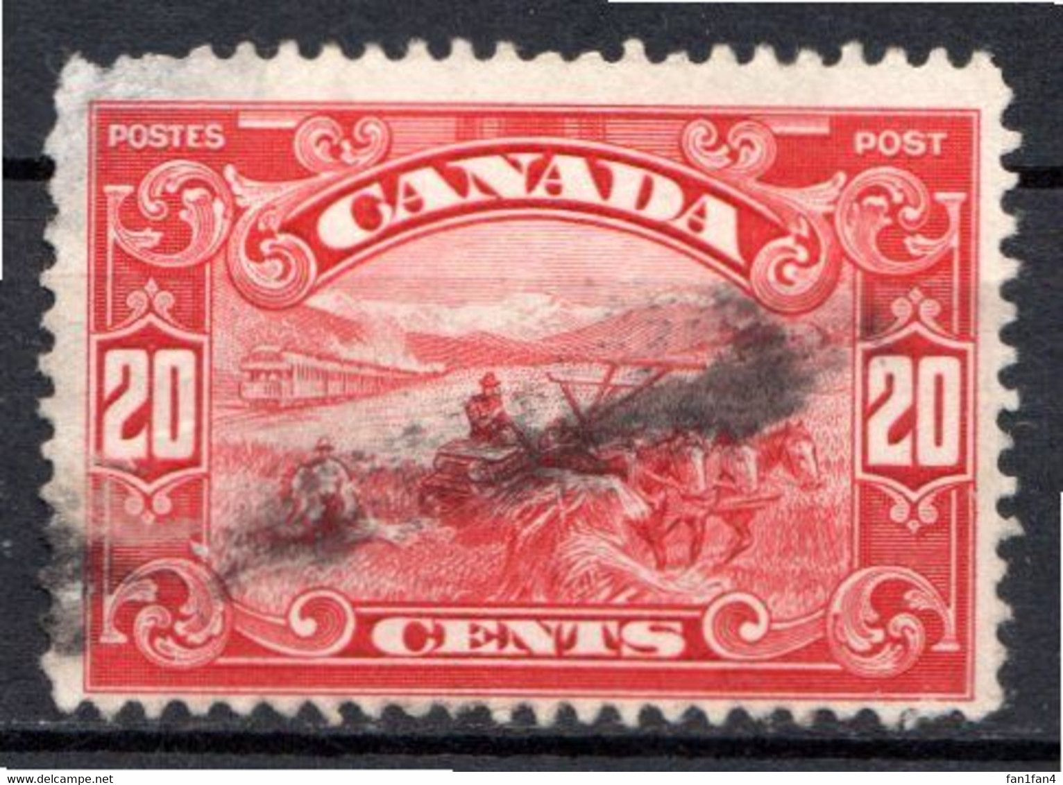 CANADA - (Dominion - Colonie Britannique) - 1928-29 - N° 137 - 20 C. Carmin - (Hippoculture) - Andere & Zonder Classificatie