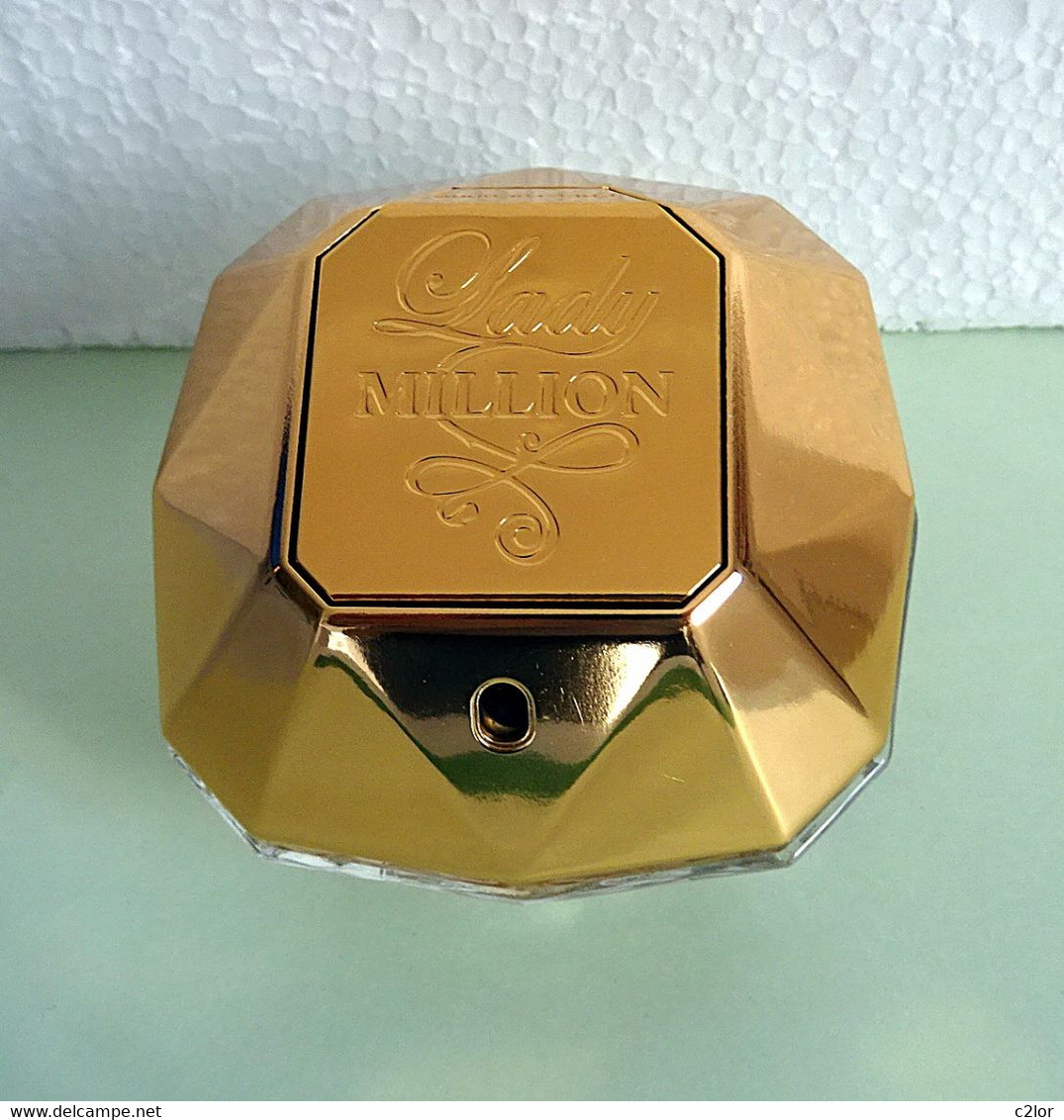 Flacon "LADY MILLION" De PACO RABANNE  Eau De Parfum 50 Ml VIDE/EMPTY Pour Collection - Flakons (leer)