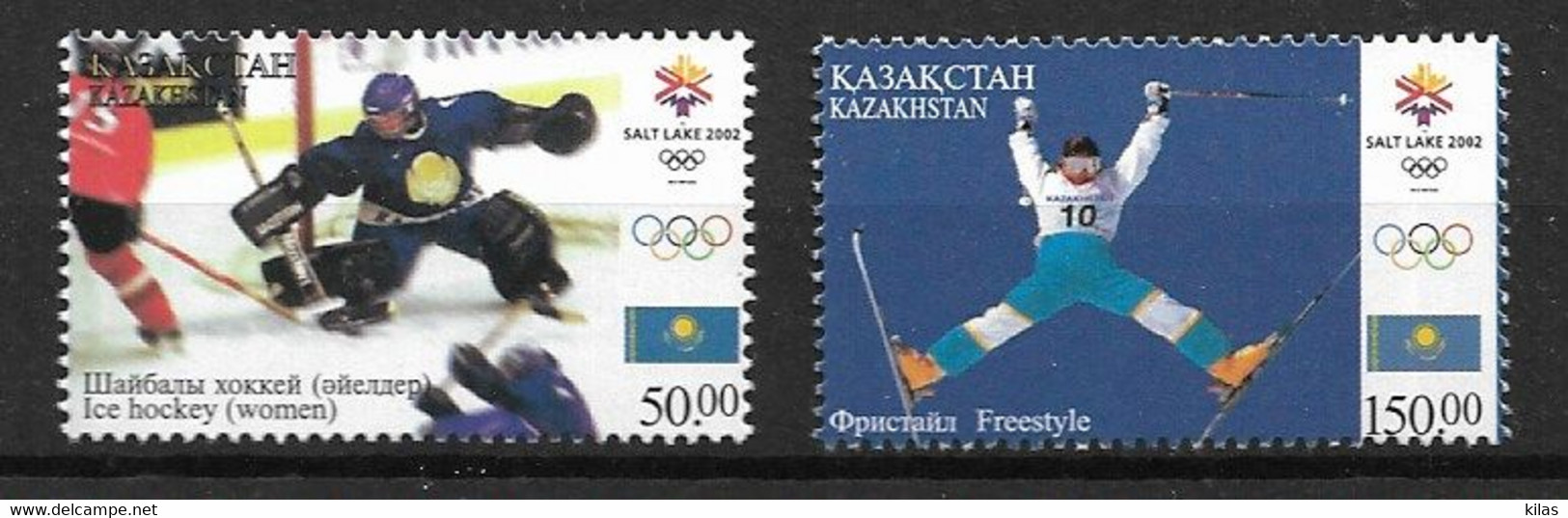 KAZAKHSTAN 2002 Olympic Games Salt Lake MNH - Hiver 2002: Salt Lake City
