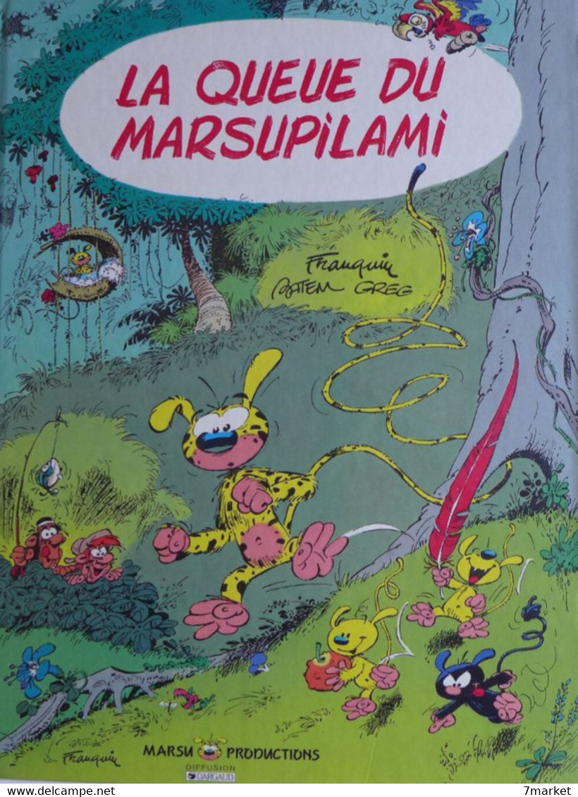 Franquin, Batem & Greg - La Queue Du Marsupilami / éd. Marsu Productions - EO 1987 - Marsupilami