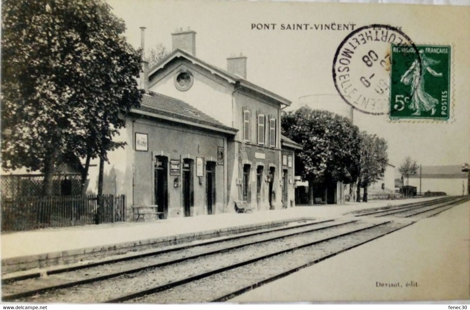 54 / Pont Saint Vincent (Meurthe Et Moselle) La Gare - Sonstige & Ohne Zuordnung