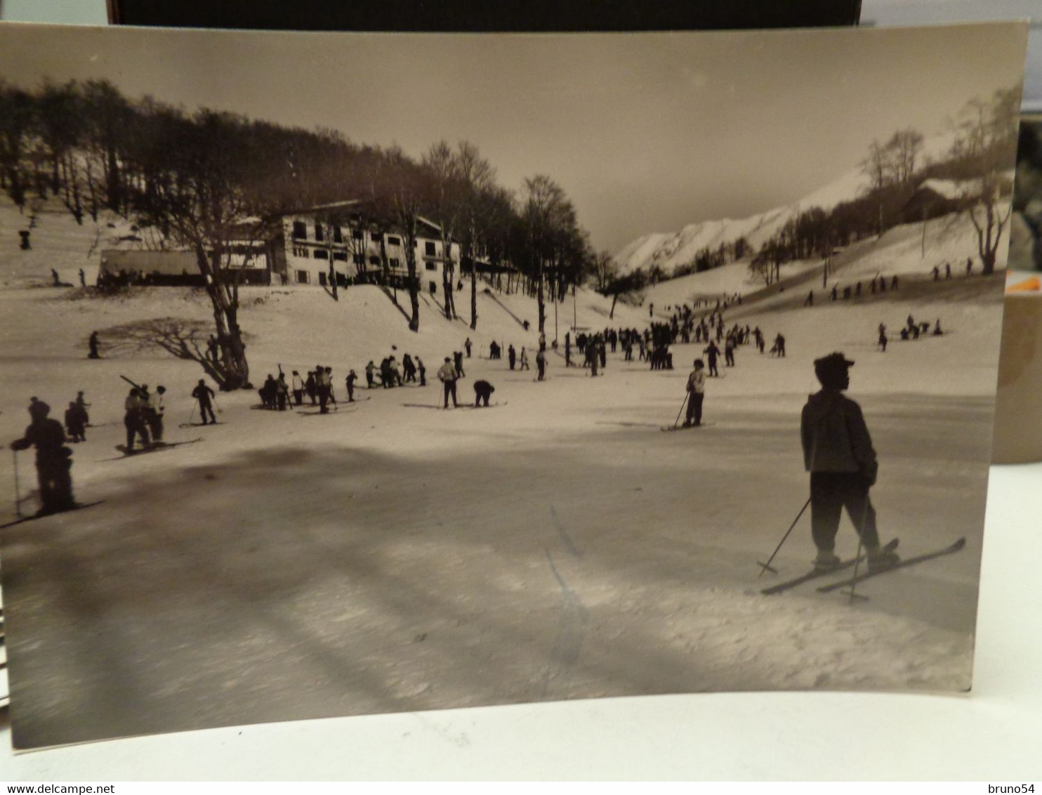 Cartolina Terminillo Prov Rieti  Campo Da Sci 1958 - Rieti